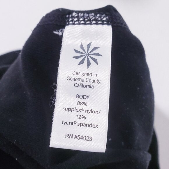 Athleta Maternity High Belly Chaturanga Tight Legging Black Skinny Leg Size XS - Picture 7 of 7